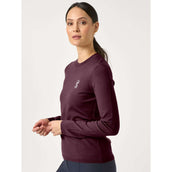 PS of Sweden Pullover PS Logo Pflaumenfarben PS of Sweden Pullover PS Logo Pflaumenfarben