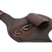 Schockemöhle Sattelgurt Oklahoma Espresso/Silber Schockemöhle Sattelgurt Oklahoma Espresso/Silber