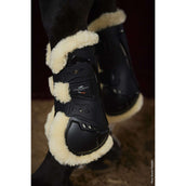 Schockemöhle Gamaschen Airflow Champion mit Fell Schwarz Schockemöhle Gamaschen Airflow Champion mit Fell Schwarz