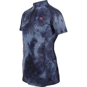 Aubrion by Shires Base Layer Revive Young Rider Kurze Ärmel Navy Tie Dye Aubrion by Shires Base Layer Revive Young Rider Kurze Ärmel Navy Tie Dye