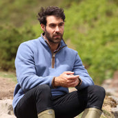 Aubrion by Shires Pullover Original Fleece Herren Blau Aubrion by Shires Pullover Original Fleece Herren Blau