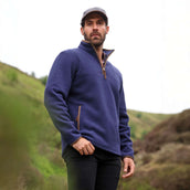 Aubrion by Shires Pullover Original Fleece Herren Navy Aubrion by Shires Pullover Original Fleece Herren Navy