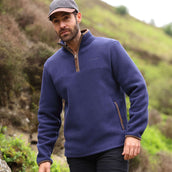 Aubrion by Shires Pullover Original Fleece Herren Navy Aubrion by Shires Pullover Original Fleece Herren Navy
