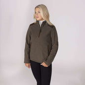 Aubrion by Shires Pullover Heritage Fleece Dunkelolive Aubrion by Shires Pullover Heritage Fleece Dunkelolive