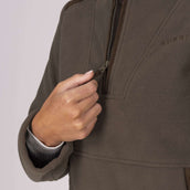 Aubrion by Shires Pullover Heritage Fleece Dunkelolive Aubrion by Shires Pullover Heritage Fleece Dunkelolive