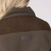 Aubrion by Shires Pullover Heritage Fleece Dunkelolive Aubrion by Shires Pullover Heritage Fleece Dunkelolive