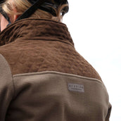 Aubrion by Shires Pullover Heritage Fleece Dunkelolive Aubrion by Shires Pullover Heritage Fleece Dunkelolive