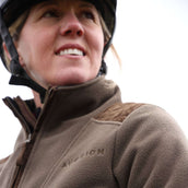 Aubrion by Shires Pullover Heritage Fleece Dunkelolive Aubrion by Shires Pullover Heritage Fleece Dunkelolive