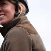 Aubrion by Shires Pullover Heritage Fleece Dunkelolive Aubrion by Shires Pullover Heritage Fleece Dunkelolive