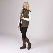 Aubrion by Shires Weste Heritage Fleece Dunkelolive Aubrion by Shires Weste Heritage Fleece Dunkelolive