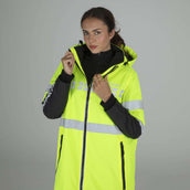 Equi-Flector by Shires Reflektierende Jacke Lang Gelb Equi-Flector by Shires Reflektierende Jacke Lang Gelb