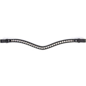 Velociti by Shires Stirnriemen GARA Iridescent Diamante Schwarz Velociti by Shires Stirnriemen GARA Iridescent Diamante Schwarz