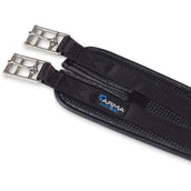 Shires Geformter Sattelgurt Anti Druck Schwarz Shires Geformter Sattelgurt Anti Druck Schwarz