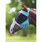 Shires Fliegenmaske Ohne Ohren Mesh Grünblau Shires Fliegenmaske Ohne Ohren Mesh Grünblau