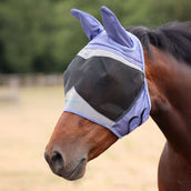 FlyGuard by Shires Fliegenmaske Pro Fine Mesh mit Ohren Sky FlyGuard by Shires Fliegenmaske Pro Fine Mesh mit Ohren Sky