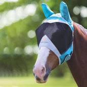 Shires Fliegenmaske mit Ohren Mesh Teal Shires Fliegenmaske mit Ohren Mesh Teal