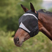 FlyGuard by Shires Fliegenmaske Pro Fine Mesh mit Ohrausschnitt Jet FlyGuard by Shires Fliegenmaske Pro Fine Mesh mit Ohrausschnitt Jet