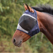 FlyGuard by Shires Fliegenmaske Pro Fine Mesh mit Ohrausschnitt Navy FlyGuard by Shires Fliegenmaske Pro Fine Mesh mit Ohrausschnitt Navy