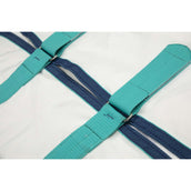 Highlander Plus Ekzemerdecke Sweet-Itch Combo Weiß/Airforce Highlander Plus Ekzemerdecke Sweet-Itch Combo Weiß/Airforce