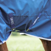 Highlander Original by Shires Winterdecke Turnout 200g mit Halsstück Blau Highlander Original by Shires Winterdecke Turnout 200g mit Halsstück Blau