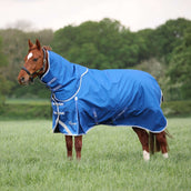Highlander Original by Shires Winterdecke Turnout 200g mit Halsstück Blau Highlander Original by Shires Winterdecke Turnout 200g mit Halsstück Blau