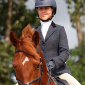 Aubrion by Shires Turnierjacket Saratoga Juniper Navy Check Aubrion by Shires Turnierjacket Saratoga Juniper Navy Check