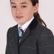 Aubrion by Shires Turnierjacket Saratoga Kinder Juniper Navy Check Aubrion by Shires Turnierjacket Saratoga Kinder Juniper Navy Check