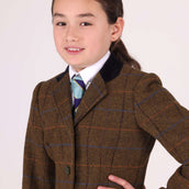Aubrion by Shires Turnierjacket Saratoga Kinder Eichenbraun Check Aubrion by Shires Turnierjacket Saratoga Kinder Eichenbraun Check