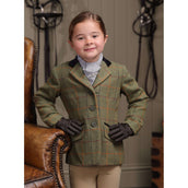 Aubrion by Shires Turnierjacket Saratoga Kinder Rot/Gelb/Blau Check Aubrion by Shires Turnierjacket Saratoga Kinder Rot/Gelb/Blau Check