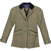 Aubrion by Shires Turnierjacket Saratoga Kinder Rot/Gelb/Blau Check Aubrion by Shires Turnierjacket Saratoga Kinder Rot/Gelb/Blau Check