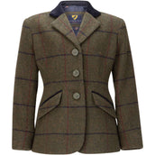 Aubrion by Shires Turnierjacket Saratoga Kinder Spruce Grün Check Aubrion by Shires Turnierjacket Saratoga Kinder Spruce Grün Check