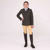 Aubrion by Shires Turnierjacket Saratoga Kinder Spruce Grün Check Aubrion by Shires Turnierjacket Saratoga Kinder Spruce Grün Check