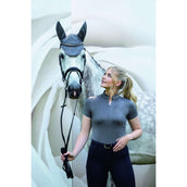 Schockemöhle Fliegenhaube Crystal Brilliance Slate Grey Schockemöhle Fliegenhaube Crystal Brilliance Slate Grey