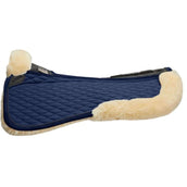 Stübben Sattelunterleger Streamline Lambswool Dressur Blau Stübben Sattelunterleger Streamline Lambswool Dressur Blau