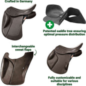 Stübben Springsattel REVsport Ebenholz Stübben Springsattel REVsport Ebenholz