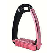 Tech Stirrups Steigbügel Venice Swarovski Kind Schwarz/Rosa Tech Stirrups Steigbügel Venice Swarovski Kind Schwarz/Rosa