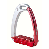 Tech Stirrups Steigbügel Venice Swarovski Kind Silber/Rot Tech Stirrups Steigbügel Venice Swarovski Kind Silber/Rot