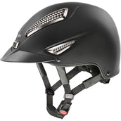 Uvex Reithelm Perfexxion III Chrome Schwarz Uvex Reithelm Perfexxion III Chrome Schwarz