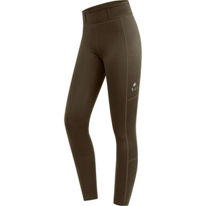 ELT Thermo-Reitleggings Ella Grün/Braun ELT Thermo-Reitleggings Ella Grün/Braun