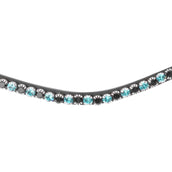 Waldhausen Stirnriemen X-Line Glam Petrol Blue Waldhausen Stirnriemen X-Line Glam Petrol Blue