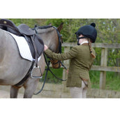 Dublin Turnierjacket Albany Tweed Suede Collar Tailored Kids Braun/Grün Dublin Turnierjacket Albany Tweed Suede Collar Tailored Kids Braun/Grün