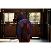 WeatherBeeta Fleecedecke Anti-Static Cooler Combo Neck Navy/Burgundy WeatherBeeta Fleecedecke Anti-Static Cooler Combo Neck Navy/Burgundy