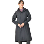 WeatherBeeta Lange Jacke Windbreaker Longline Schwarz WeatherBeeta Lange Jacke Windbreaker Longline Schwarz