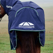 WeatherBeeta ComFiTec Plus Dynamic Turnout Detach-A-Neck 360g Navy/Forest Green WeatherBeeta ComFiTec Plus Dynamic Turnout Detach-A-Neck 360g Navy/Forest Green