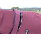 WeatherBeeta ComFiTec Essential Turnout Detach-A-Neck 220g Burgund/Navy WeatherBeeta ComFiTec Essential Turnout Detach-A-Neck 220g Burgund/Navy