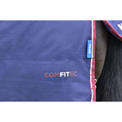 WeatherBeeta ComFiTec Essential Turnout Detach-A-Neck 220g Navy/Burgundy WeatherBeeta ComFiTec Essential Turnout Detach-A-Neck 220g Navy/Burgundy