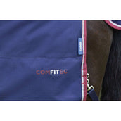 WeatherBeeta ComFiTec Essential Turnout 220g Navy/Burgundy WeatherBeeta ComFiTec Essential Turnout 220g Navy/Burgundy