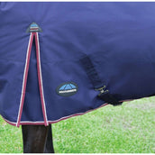 WeatherBeeta ComFiTec Essential Turnout 50g Navy/Burgundy WeatherBeeta ComFiTec Essential Turnout 50g Navy/Burgundy