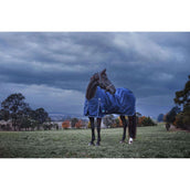 WeatherBeeta ComFiTec Prelim Turnout 220g Navy Embossed Plaid WeatherBeeta ComFiTec Prelim Turnout 220g Navy Embossed Plaid