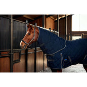 WeatherBeeta Stalldecke ComFiTec 100D Diamond Quilt Detach-A-Neck 220g Navy/Kohle WeatherBeeta Stalldecke ComFiTec 100D Diamond Quilt Detach-A-Neck 220g Navy/Kohle